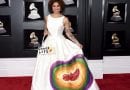 Singer at Grammys Shocks… Wears Pro Life Dress on Red Carpet…Powerful Statement