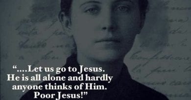St. Gemma Galgani “The Image of Christ on the Cross Hanging on the Wall Came Alive. Jesus Then Extended His Hand and She Began to Levitate”