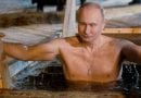 Putin Braves Icy Water for Traditional Epiphany Dip…Bares “Miracle Cross” He Now Never Takes Off