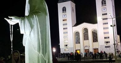 Tonight in Medjugorje on the Eve of Easter..Photos Courtesy of a Secret Angel – Also “Thank You Jesus”  Spend a moment with Jesus in Adoration this Evening
