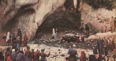 160 years ago, on this day, the first Miracle took place in Lourdes…God offers a “Helping Hand”