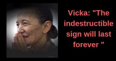 Medjugorje: Please, tell us more!…“Have you already seen the sign? Vicka: “Yes, I saw it in a vision and it will remain forever”.