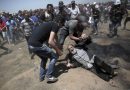 Signs!…Israeli soldiers on Monday killed 37 Palestinians demonstrating along the border fence