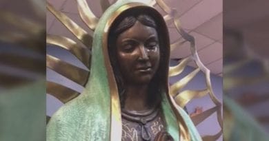  ‘It’s a MIRACLE’ …Catholic Church launch probe after Virgin Mary statue starts WEEPING  ..Tears of Flower Smelling Perfume…Church Goes Stunned