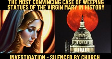 THE MOST CONVINCING CASE OF WEEPING STATUES OF THE VIRGIN MARY IN HISTORY…MEDJUGORJE STATUE WEEPS PROFUSELY