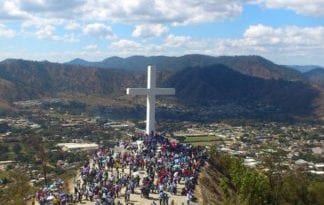 There is a river of pilgrims ready to pray this Wednesday, July 25, 2018  as they wait for the new monthly message…Our Lady Reminds Us “After the Cross there is the Resurrection!”