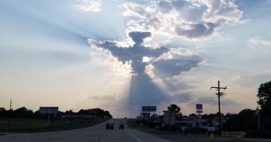 “Awestruck”  Angel-shaped cloud caught on Video by Montgomery man seen by some as ‘sign from God’
