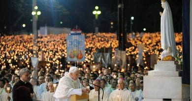 Prophecy from Fatima: Pope Benedict XVI “The greatest persecution of the Church does not come from outside enemies, but arises from sin in the Church” 