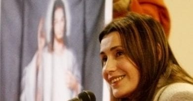 Medjugorje: Claudia Koll confesses: ‘Eastern meditation had led me into the clutches of the devil,  But then Madonna saved me from the evil assaults”