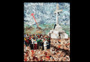 Well-Known Artist Johno Prascak Inspired in Medjugorje – “I saw suffering souls of purgatory in the rocks of Cross Mountain.” Can you find the Blessed Mother in the painted sky?