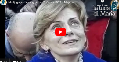 Special Video of Mirjana’s Apparition “Where is your life going, my children? I am calling you to comprehend”