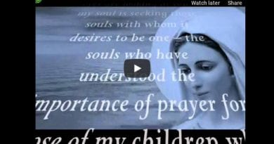 Medjugorje: “Accept the mission…I need you” The Queen of Peace – 5 Promises from Our Lady