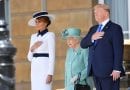 First Lady Melania Trump Wows Fashionistas Upon Arrival in UK