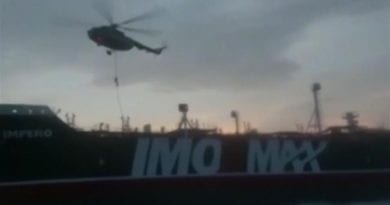 Dramatic Video of Iran Seizing British  Flagged Tanker