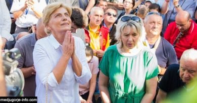 102 degrees in Medjugorje Mirjana’s apparition July 2, 2019…Heat almost overwhelms visionary before apparition at 3:00 VIDEO