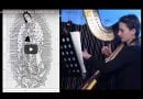 Ruth Benett playing the harp from music found on the Tilma of Our Lady of Guadalupe – Music from Heaven?