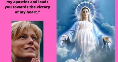 Medjugorje: Our Lady Reveals How She wants you to Help her.  “My apostles, it is then that you will be able to help me.” October 29, 2019 A Pray for Healing and Liberation