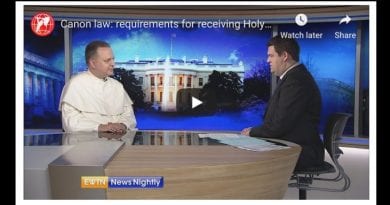 Canon law: requirements for receiving Holy Eucharist – EWTN News Nightly…