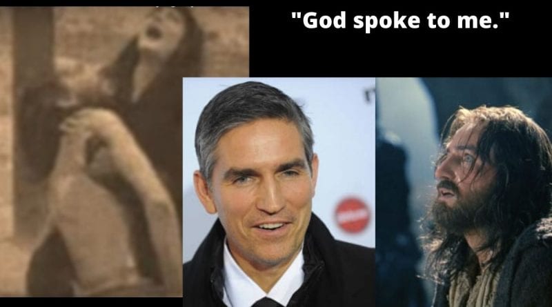 Jesus Star Jim Caviezel God Spoke to me While Filming Crucifixion Scene.