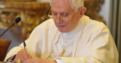 Pope Emeritus Benedict XVI wants name removed from controversial book concerning priestly celibacy