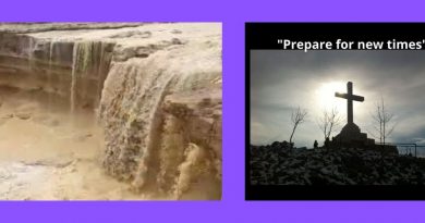Biblical prophecy ‘fulfilled’ as record floodwater ‘flows from Jerusalem into Dead Sea’ …Sodom and Gomorrah connection.
