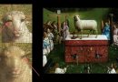 Painting restoration stirs public…”Remarkably human eyes leave art commentators speechless”… “The Adoration of the Mystic Lamb” — depicts a lamb, representing Jesus, being sacrificed on an altar.