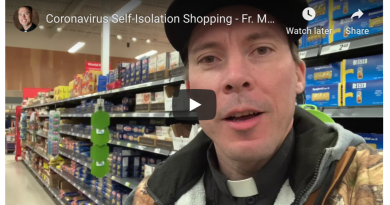 Self-Isolation Shopping – Well known priest offers tips on preparing for Coronavirus pandemic – Fr. Mark Goring