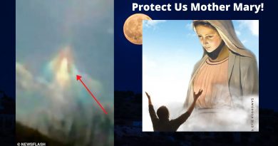 Virgin Mary ‘appears in the sky’ over Argentina on Wednesday. Locals claim she is protecting them amid coronavirus outbreak – Offer thanks to Blessed Mother.