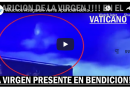 Hope comes down from Heaven. World-wide phenomenon –  Italian Televison  broadcasting  video of Virgin Mary in the sky over St. Peter’s square during Pope’s URBI ET ORBI Prayer
