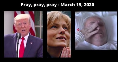 Coronavirus: President Trump Declares March 15, 2020 National Day of Prayer to Overcome Coronavirus: “Together We Will Easily Prevail” – Read his announcement here –