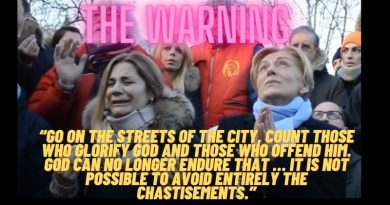 The Warning – “Go on the streets of the city, count those who glorify God and those who offend Him. God can no longer endure that  … it is not possible to avoid entirely the chastisements.”