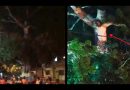 Crucified Jesus figure appears in tree days before Easter – Witnesses say people gathered around figure and prayed to cure the world of the Coronavirus “evil”.