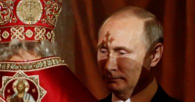 Signs: Vladimir Putin – “Coronavirus in Russia is under control with God’s help”…Russia leader said “Easter would strengthen Russians’ hope because of the resurrection of  Jesus Christ.”
