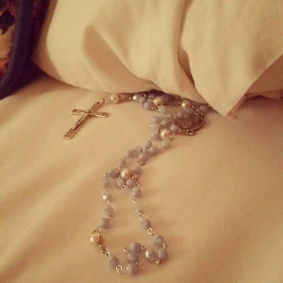 Why should we keep the Rosary under the pillow?