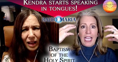 Kendra gets slain and baptized in the Spirit and starts speaking in tongues!