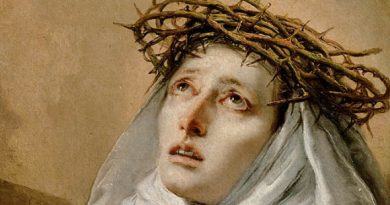 Saint Catherine of Siena and the miracle against the plague …