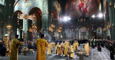 Signs of the Triumph – Prophecy intensifying: Russia just opened a huge cathedral in honor of its armed forces featuring a massive mosaic of the Virgin Mary and child.