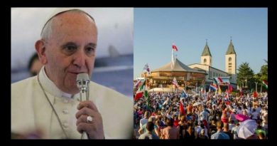 Pope Francis Historic Letter to Medjugorje faithful attending 31st Youth Festival…. “I entrust you to the intercession of the Blessed Virgin Mary”