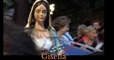Gisella’s recent apparition: The coming revolution..”Prepare your houses as small churches, a revolt is ready” – Gisella – The Mystic with the weeping statue from Medjugorje