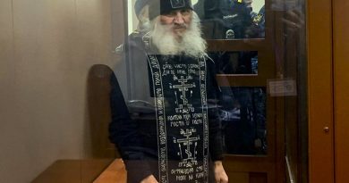Russian Monk who took over Monastery arrested. – Curses Putin for installing “Satan’s electronic camps”….”COVID-19 is part of a global plot to control the masses via chips.”
