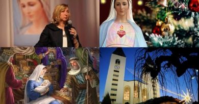 Monthly Message from Our Lady to Marija December 25, 2020…Baby Jesus arrives with the Blessed Mother – “I am carrying to you little Jesus who brings you peace, He, who is the past, present and future of your existence.”