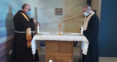 Praying the Rule of the Theotokos by St Seraphim of Sarov at the Sir Anthony Mamo Oncology Centre
