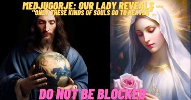 OUR LADY REVEALS — “ONLY THESE KINDS OF SOULS GO TO HEAVEN”..DO NOT BE BLOCKED