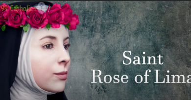 Miracle of the Holy Face by Saint Rose of Lima “Her beauty was so great…”