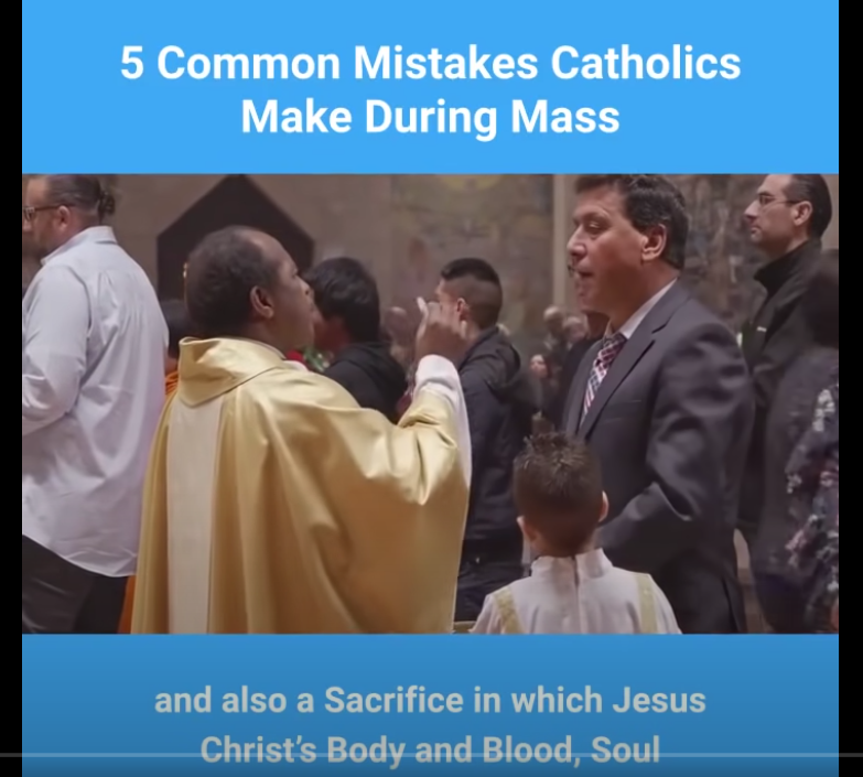 5 Common Mistakes Catholics Make During Mass – See If You Are One of Them