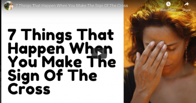 7 Things That Happen When You Make The Sign Of The Cross