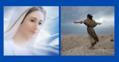 Rare:  Catholic Approved Apparition with words from Jesus –  “My Mother must be listened to in the totality of her messages… souls are in danger, many will be lost.”