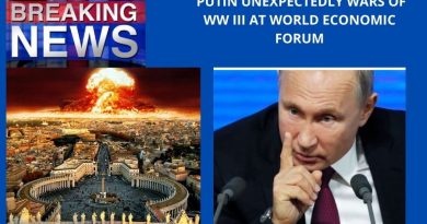Winds of War and Catholic Prophecy: Putin at Davos Conference unexpectedly warns of World War III: “How do you not understand that the world is being pulled in an irreversible direction?”