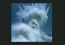 Poseidon rises! Crashing wave appears to show the face of fearsome god of the sea