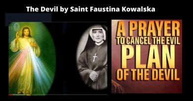 The Devil by Saint Faustina Kowalska